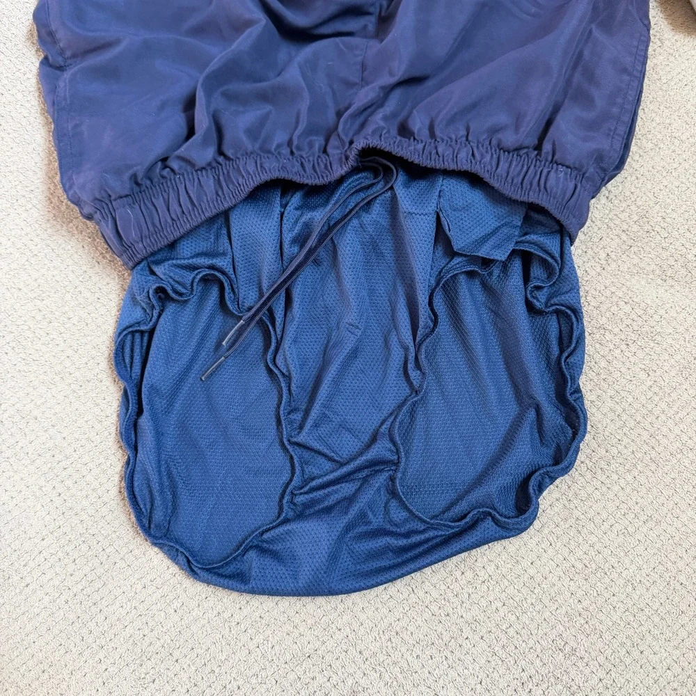 Vintage 2000s Nike Navy Blue Mesh Lined Running Shorts Mens Large